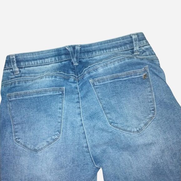 democracy high waisted blue denim shorts - Picture 5 of 6